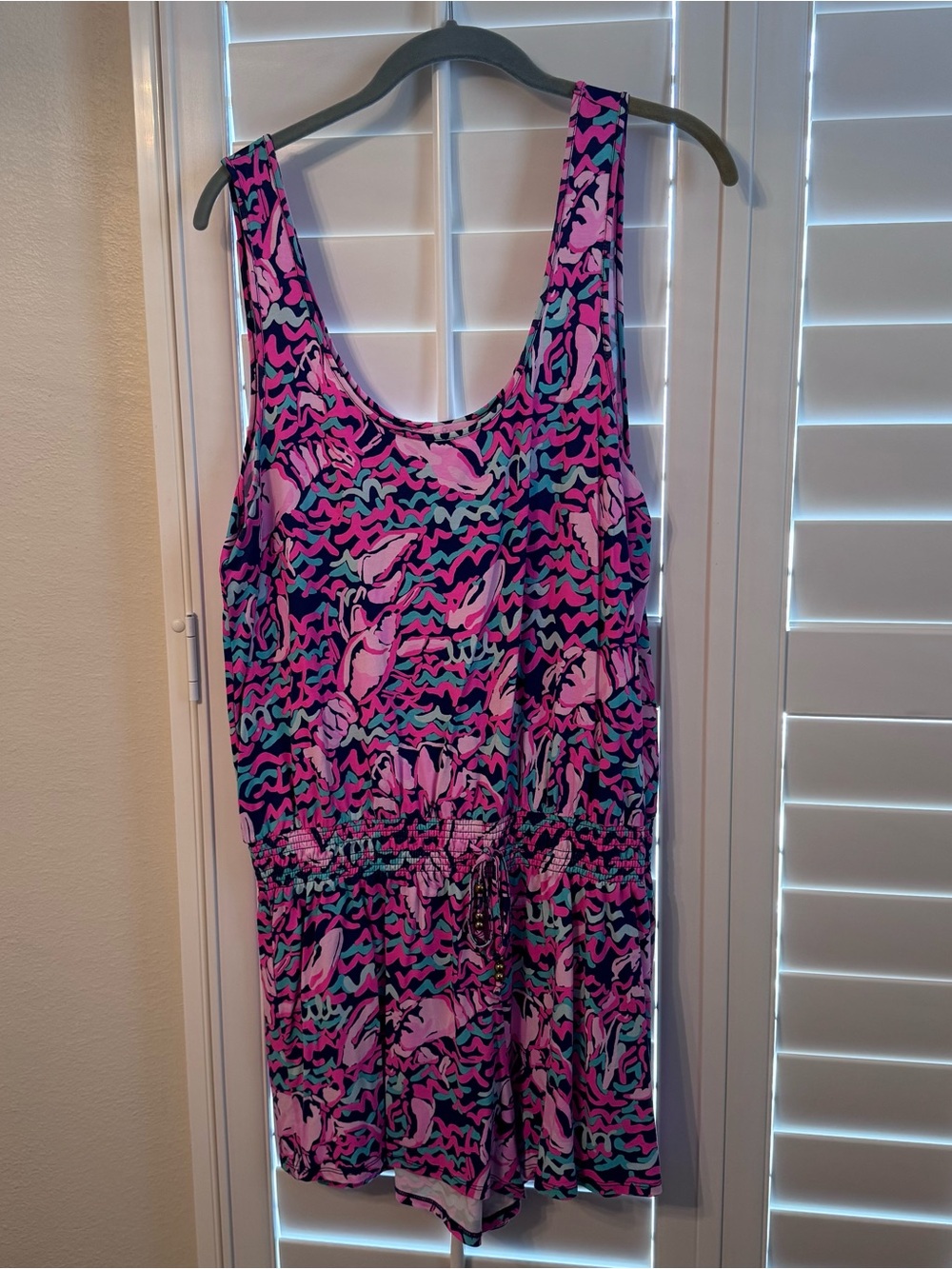 Lilly Pulitzer Tala Romper in Lobstah Roll